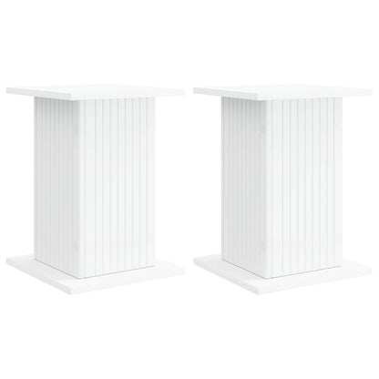 Supporto per piante 2 pcs Bianco 30,5 x 30 x 43 cm | homemem39