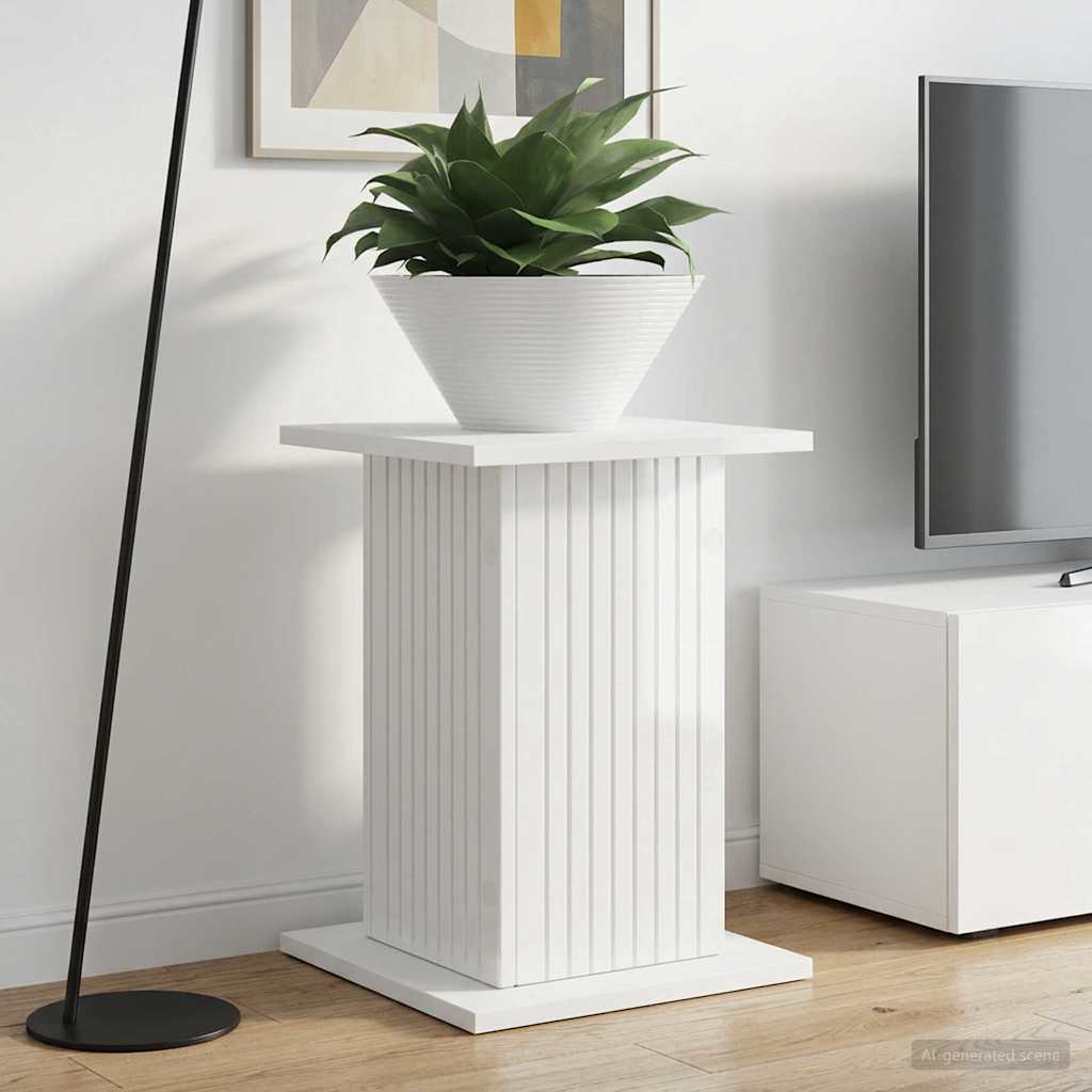 Supporto per piante Bianco Lucido 30,5 x 30 x 43 cm | homemem39