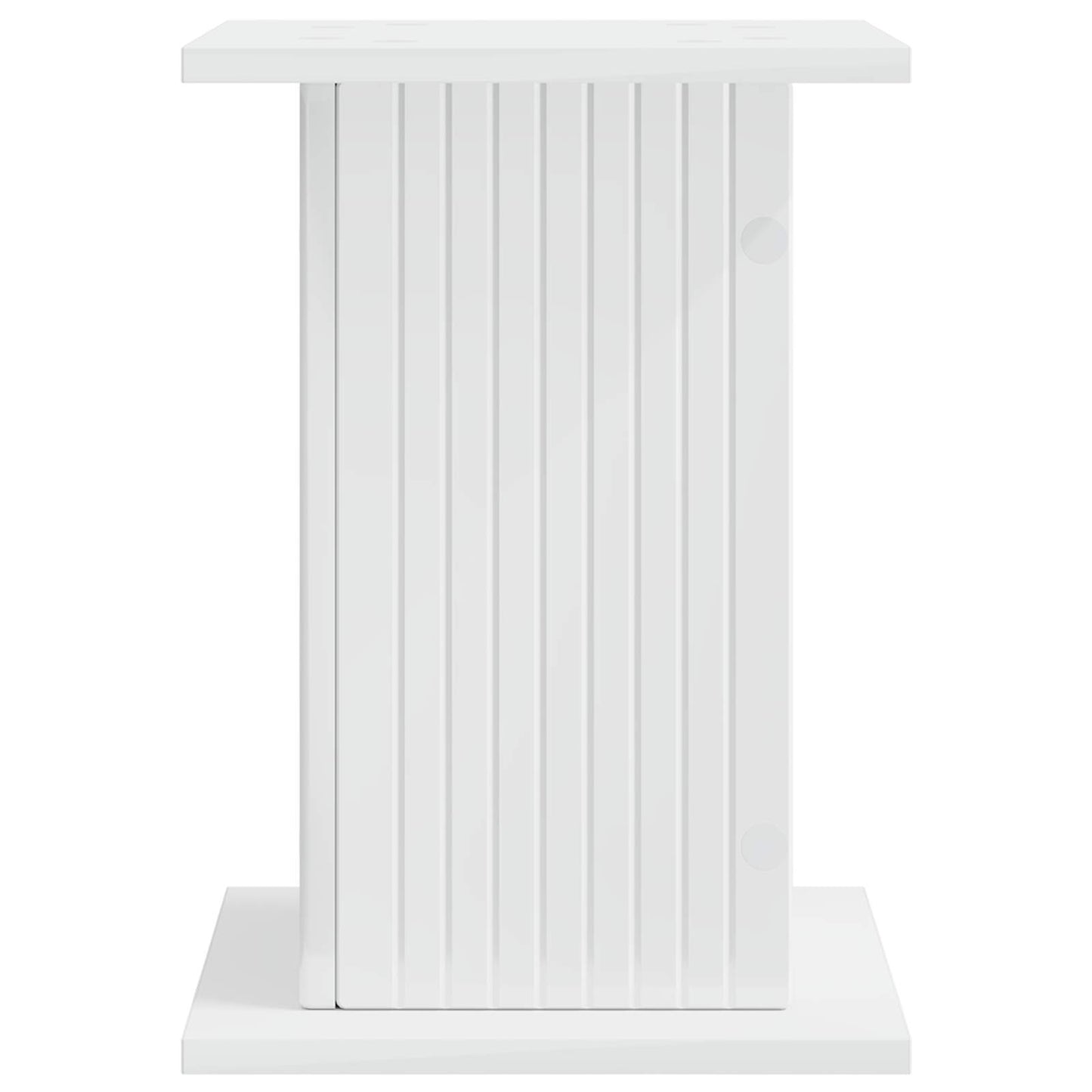 Supporto per piante 2 pcs Bianco Lucido 30,5 x 30 x 43 cm | homemem39