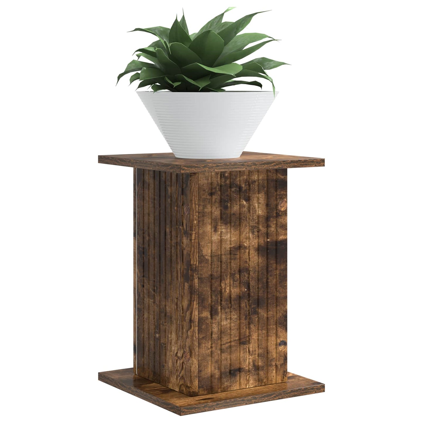 Supporto per piante 2 pcs Rovere Fumo 30,5 x 30 x 43 cm | homemem39