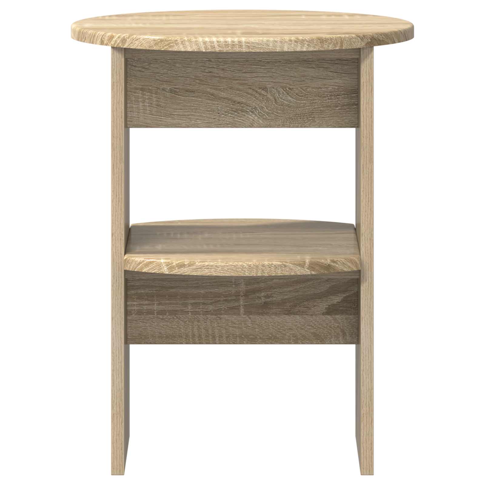 Mobile laterale 2 pcs Rovere Sonoma Ø40 x 50 cm | homemem39