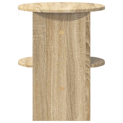 Mobile laterale 2 pcs Rovere Sonoma Ø40 x 50 cm | homemem39