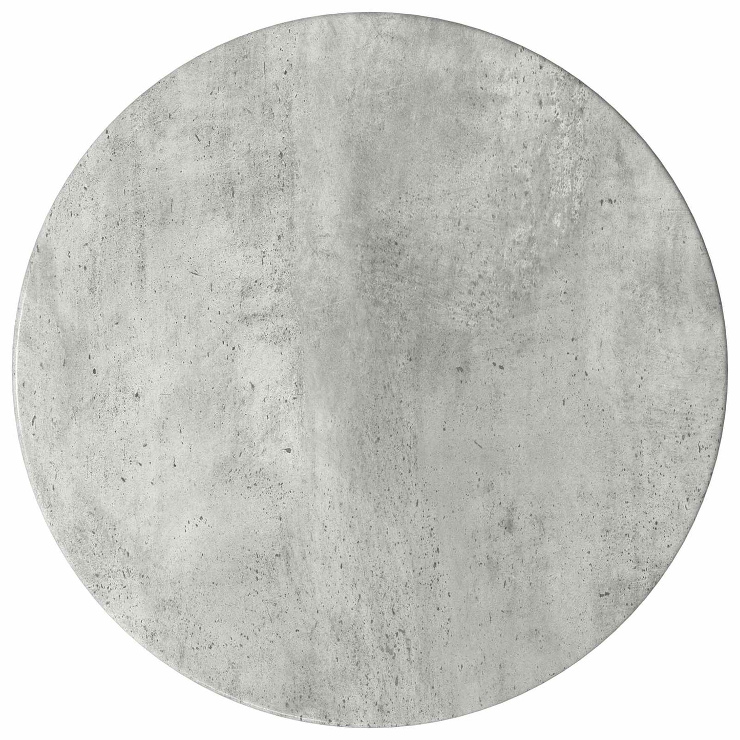 Mobile laterale Grigio Cemento Ø40 x 50 cm Legno ingegnerizzato
