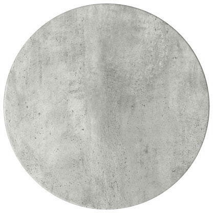Mobile laterale 2 pcs Grigio Cemento Ø40 x 50 cm