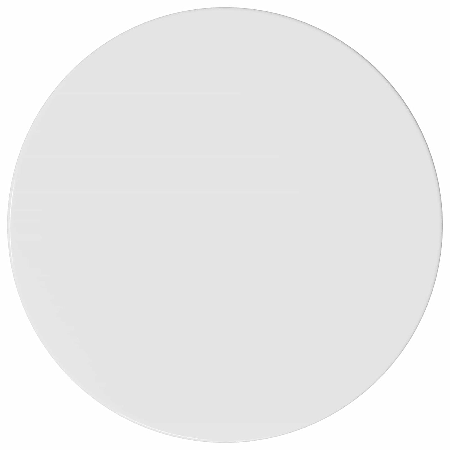 Mobile laterale 2 pcs Bianco Lucido Ø40 x 50 cm