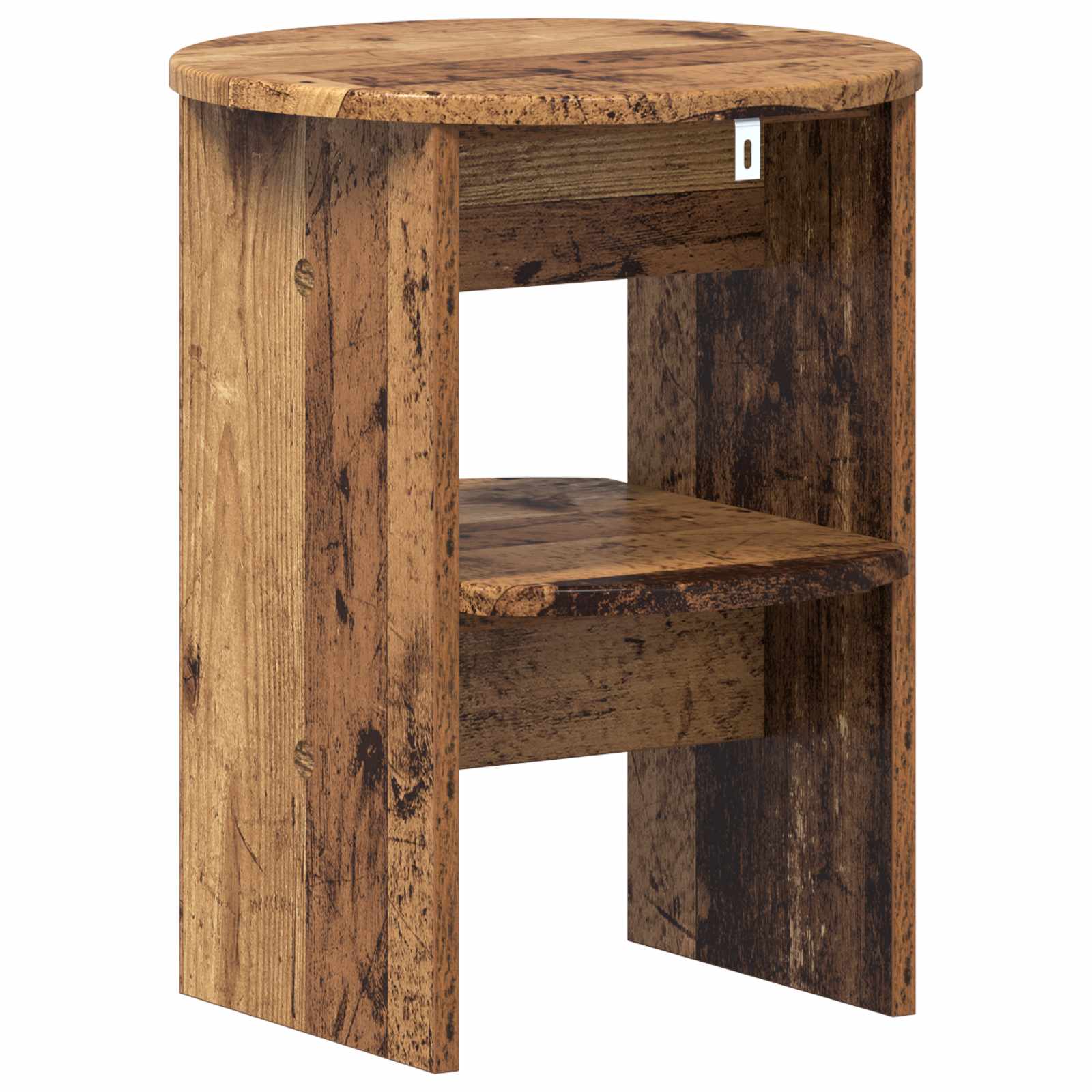 Mobile laterale Legno vecchio Ø40 x 50 cm Legno ingegnerizzato | homemem39