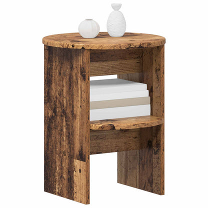 Mobile laterale Legno vecchio Ø40 x 50 cm Legno ingegnerizzato | homemem39