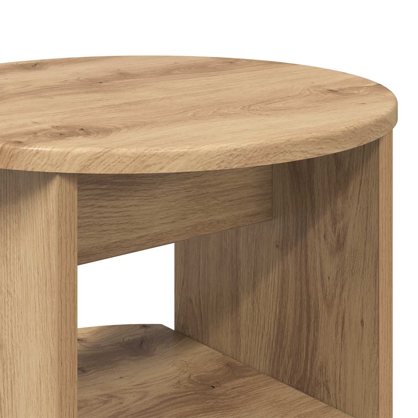 Mobile laterale Rovere Artigianale Ø40 x 50 cm | homemem39