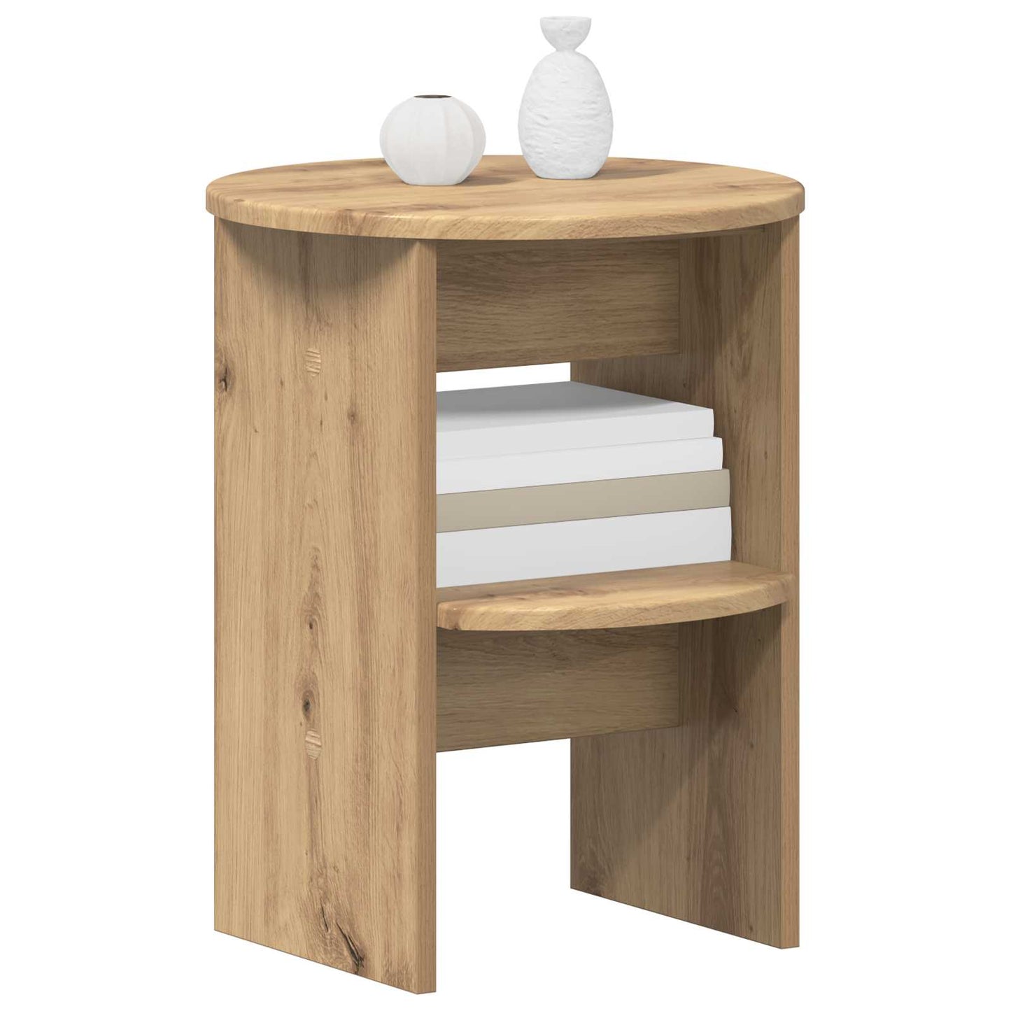 Mobile laterale Rovere Artigianale Ø40 x 50 cm