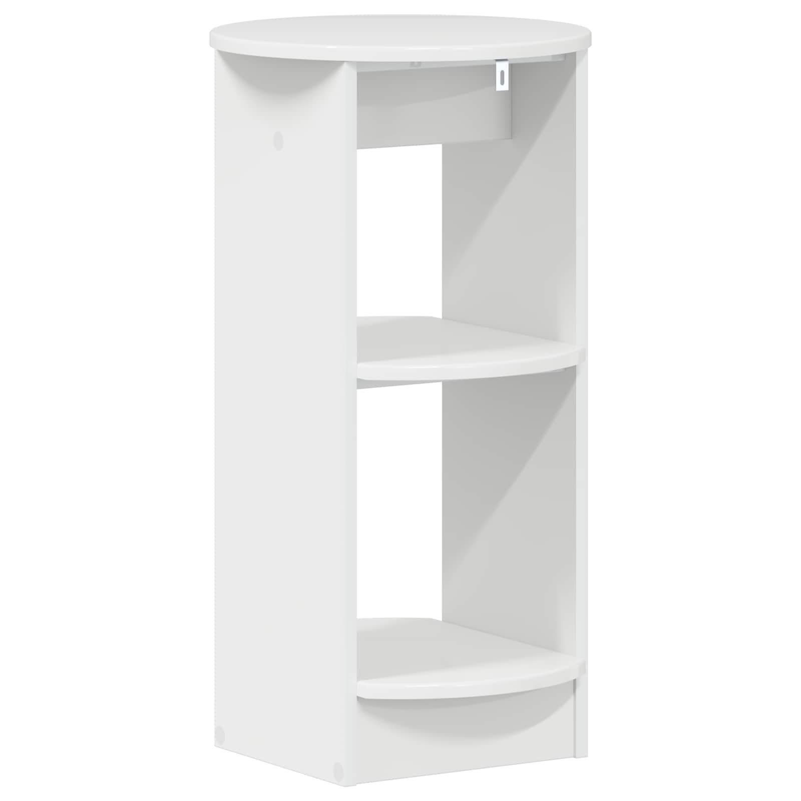 Mobile laterale Bianco Lucido Legno ingegnerizzato | homemem39