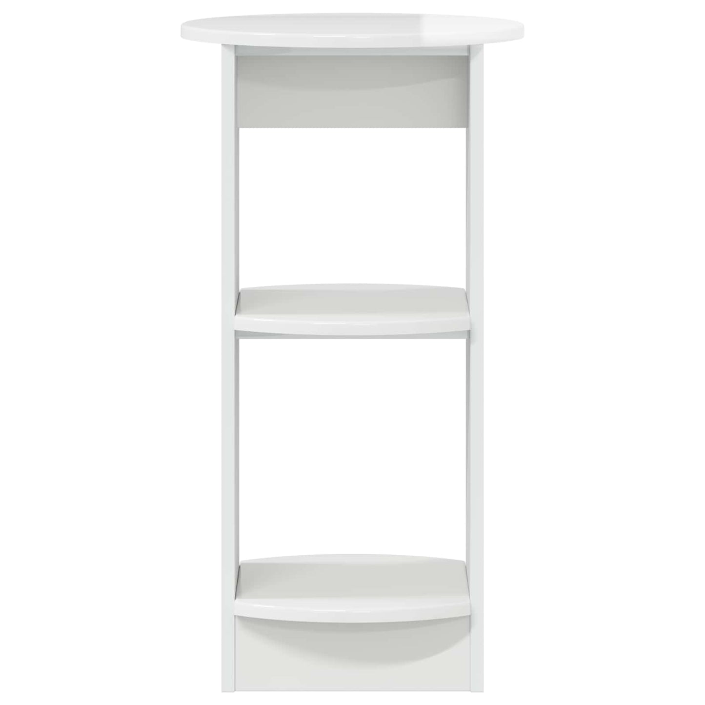Mobile laterale Bianco Lucido Legno ingegnerizzato | homemem39