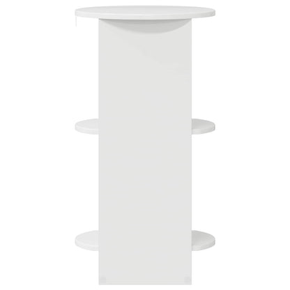 Mobile laterale Bianco Lucido Legno ingegnerizzato | homemem39
