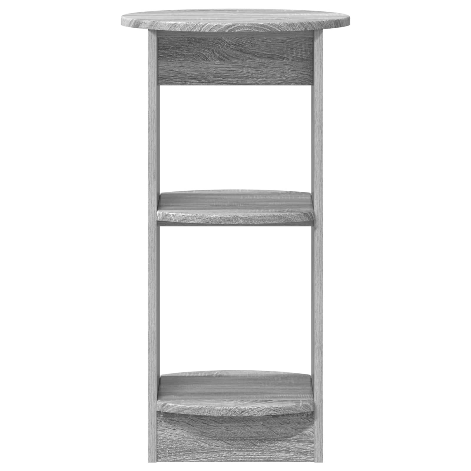 Mobile laterale Sonoma grigia 40 x 40 x 75 cm | homemem39