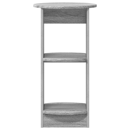 Mobile laterale Sonoma grigia 40 x 40 x 75 cm