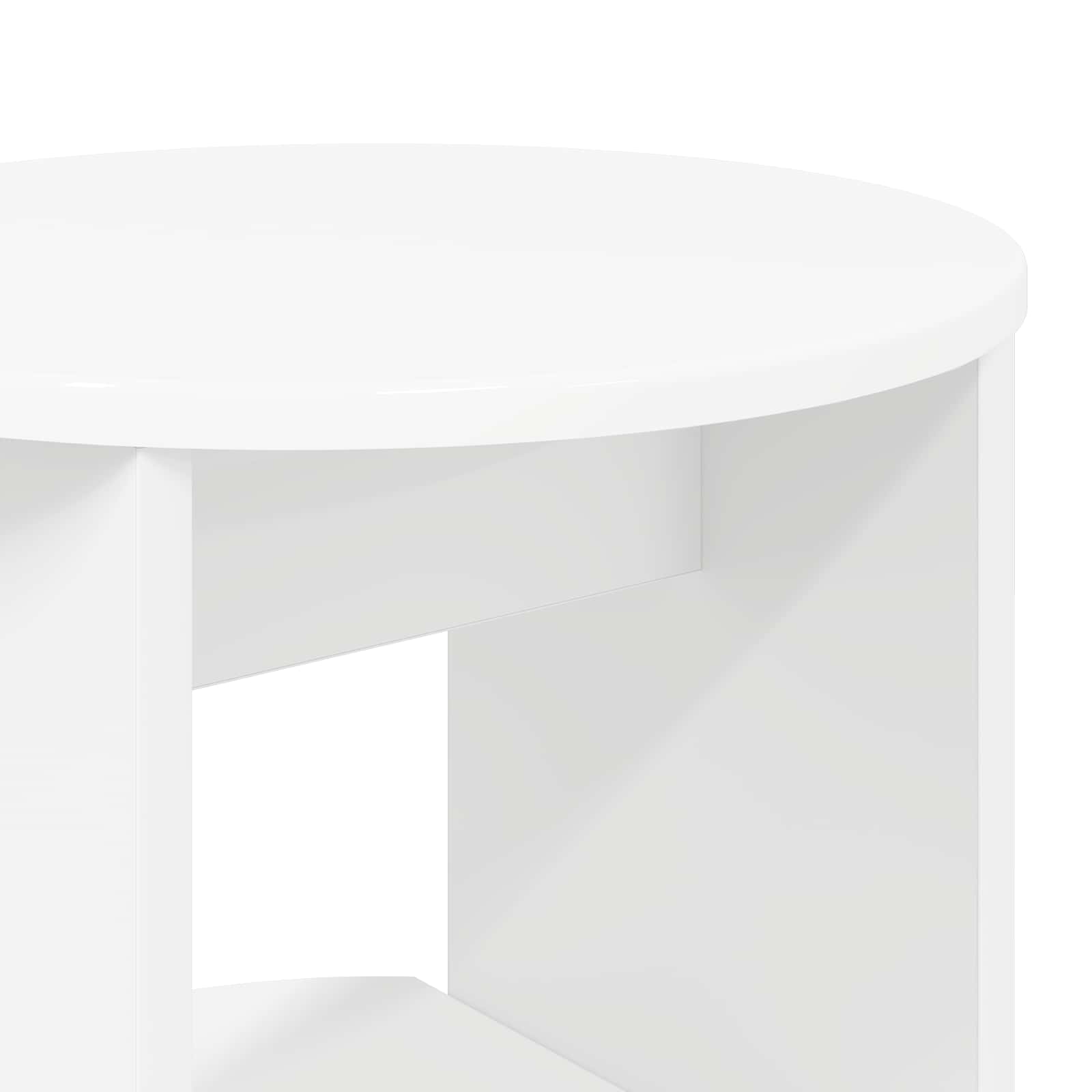 Mobile laterale Bianco 40 x 40 x 100 cm Legno ingegnerizzato | homemem39