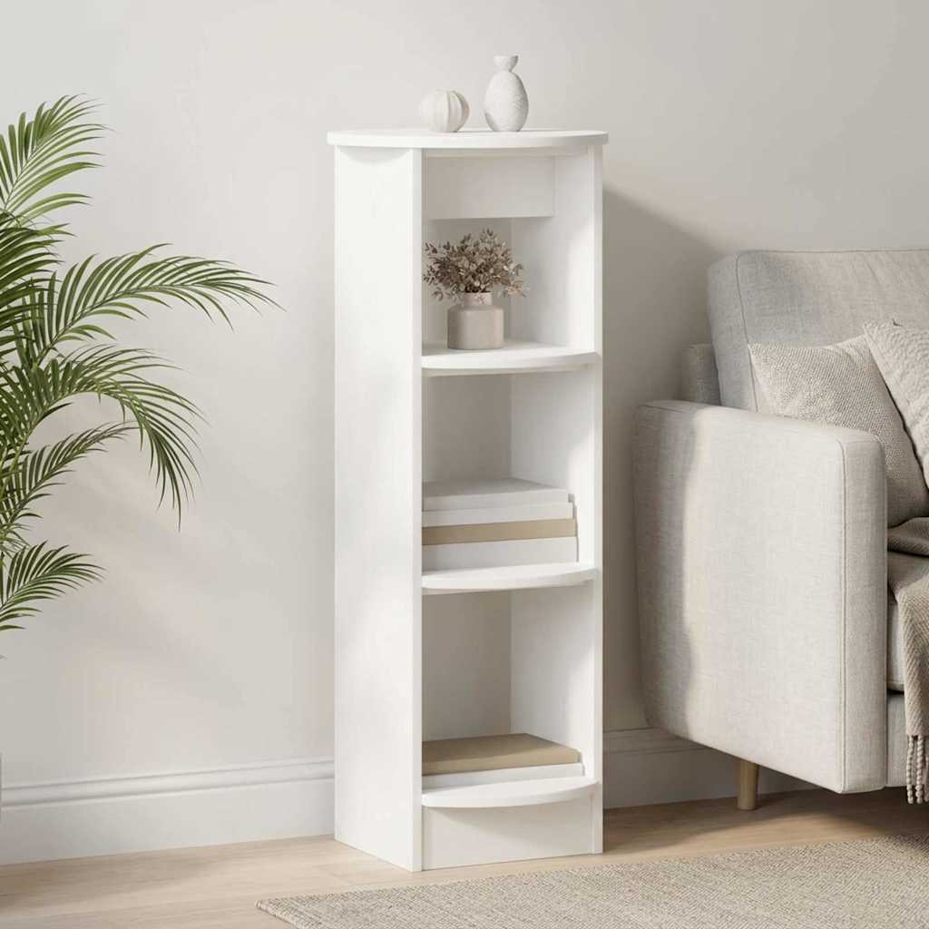 Mobile laterale Bianco 40 x 40 x 100 cm Legno ingegnerizzato