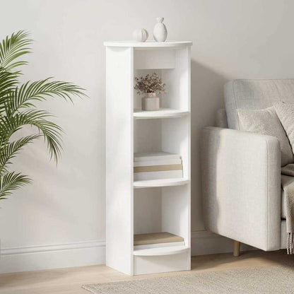 Mobile laterale Bianco 40 x 40 x 100 cm Legno ingegnerizzato