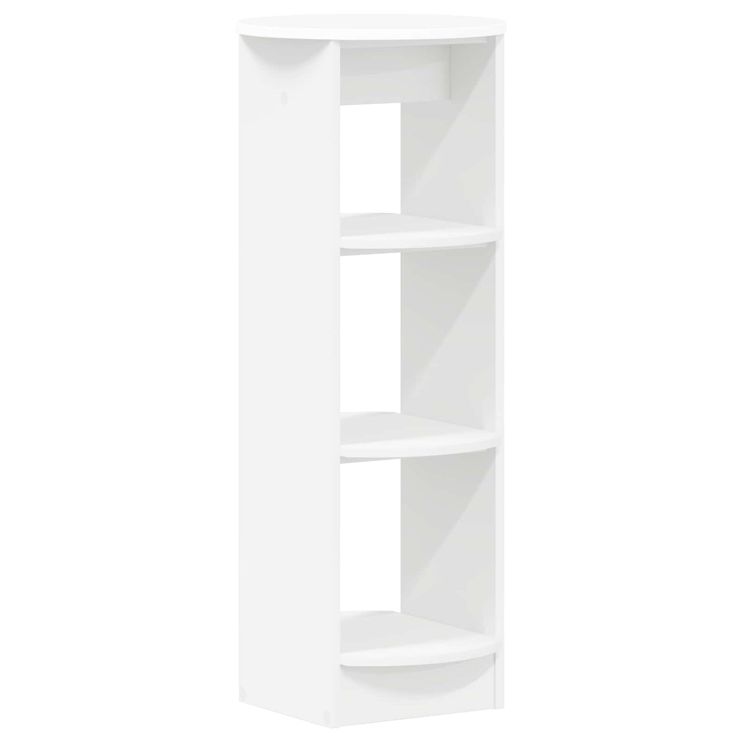 Mobile laterale Bianco 40 x 40 x 100 cm Legno ingegnerizzato