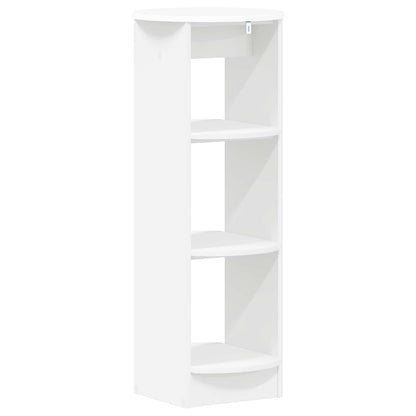 Mobile laterale Bianco 40 x 40 x 100 cm Legno ingegnerizzato