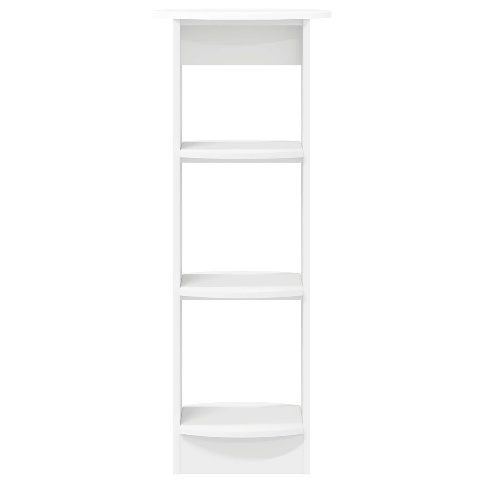 Mobile laterale Bianco 40 x 40 x 100 cm Legno ingegnerizzato | homemem39