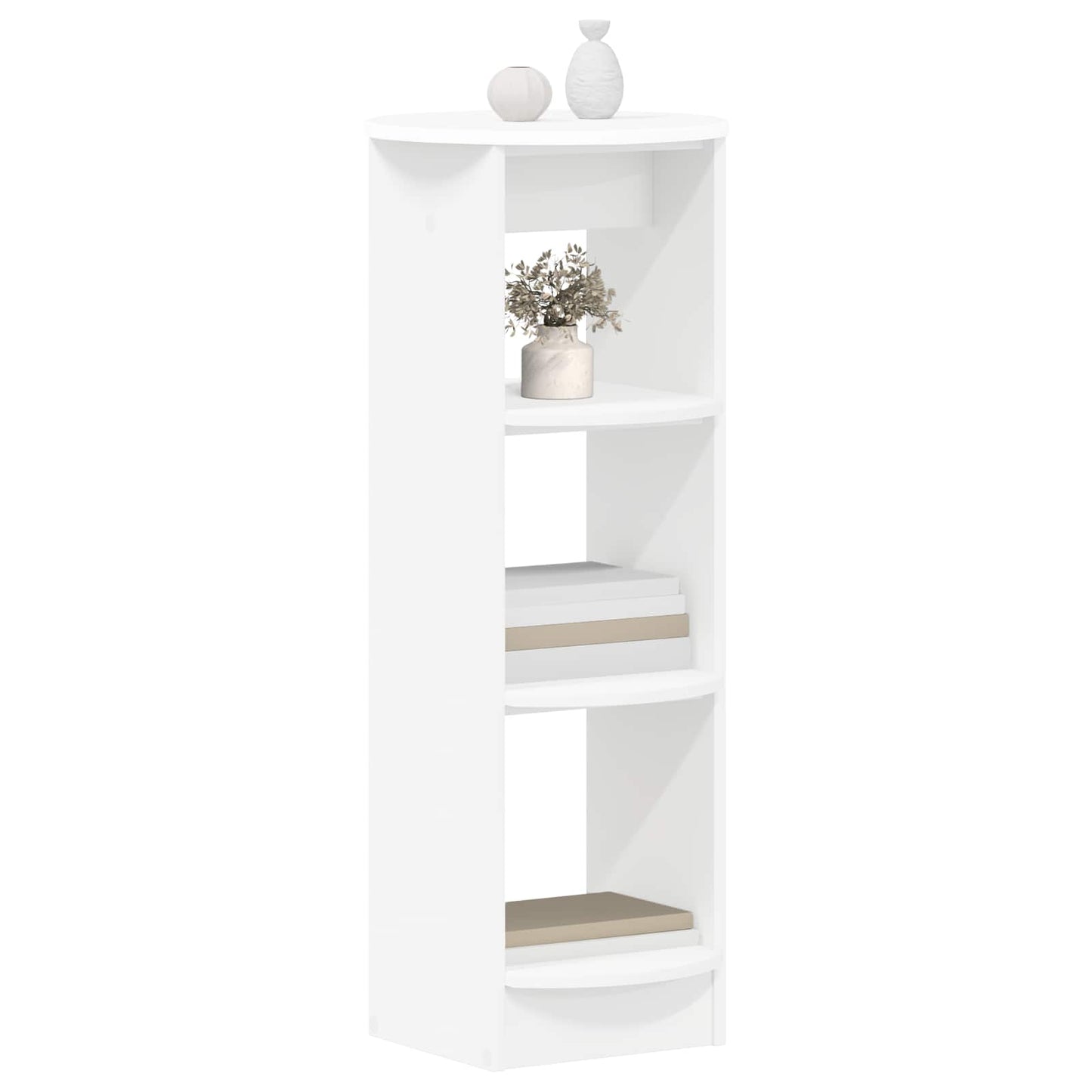 Mobile laterale Bianco 40 x 40 x 100 cm Legno ingegnerizzato | homemem39