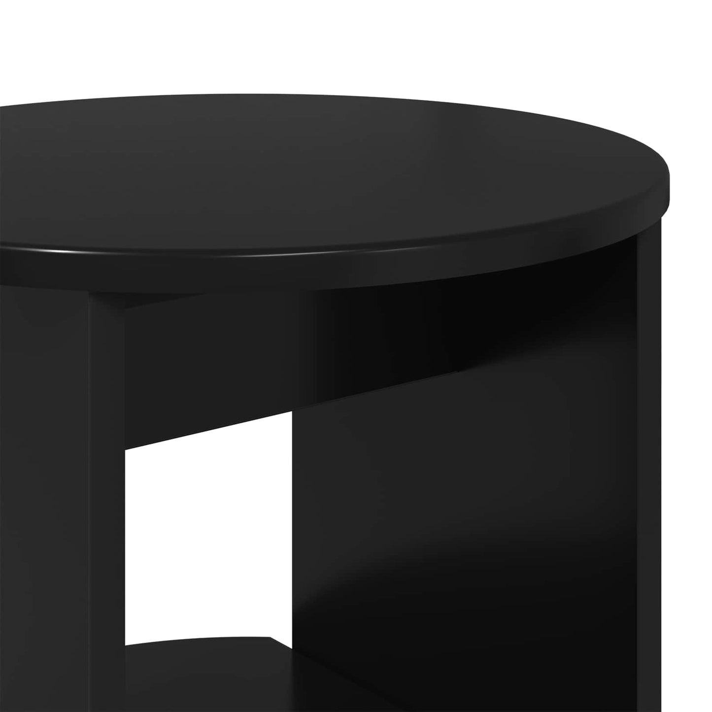 Mobile laterale Nero 40 x 40 x 100 cm Legno ingegnerizzato | homemem39