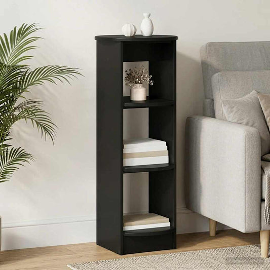 Mobile laterale Nero 40 x 40 x 100 cm Legno ingegnerizzato | homemem39