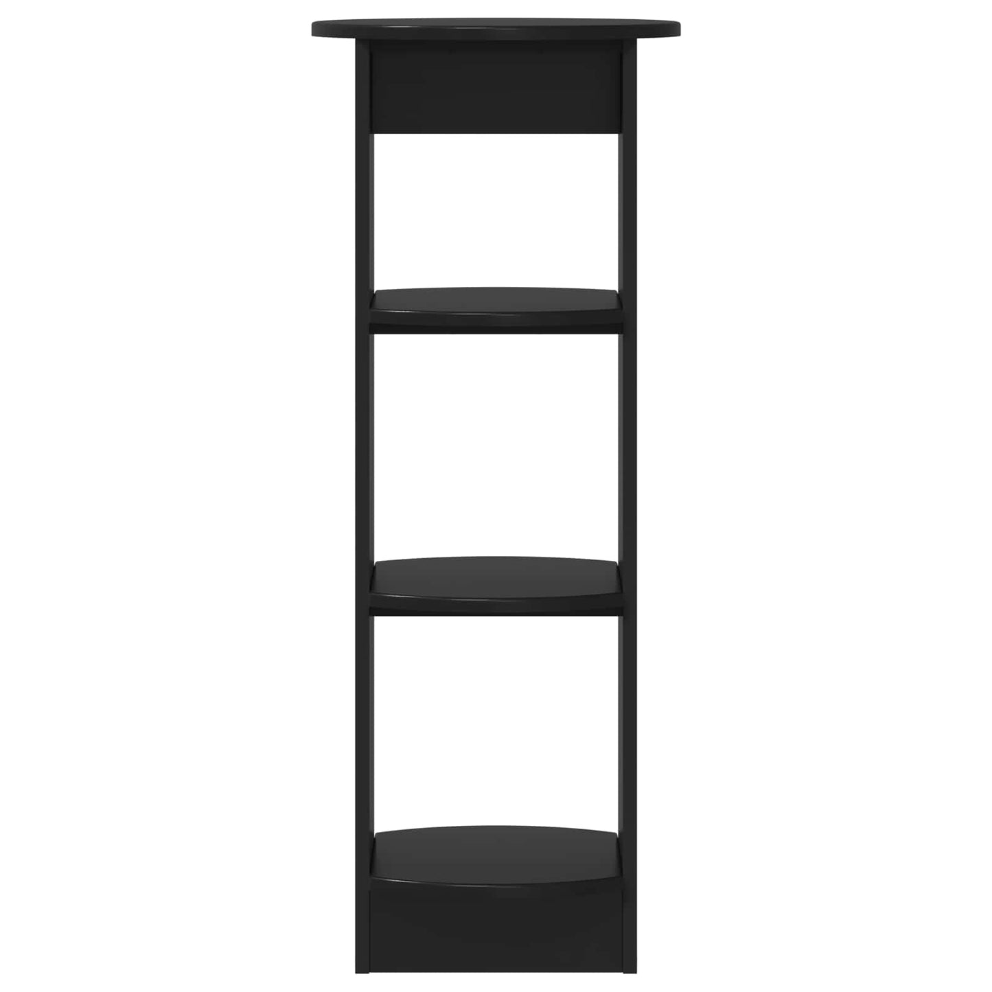 Mobile laterale Nero 40 x 40 x 100 cm Legno ingegnerizzato | homemem39