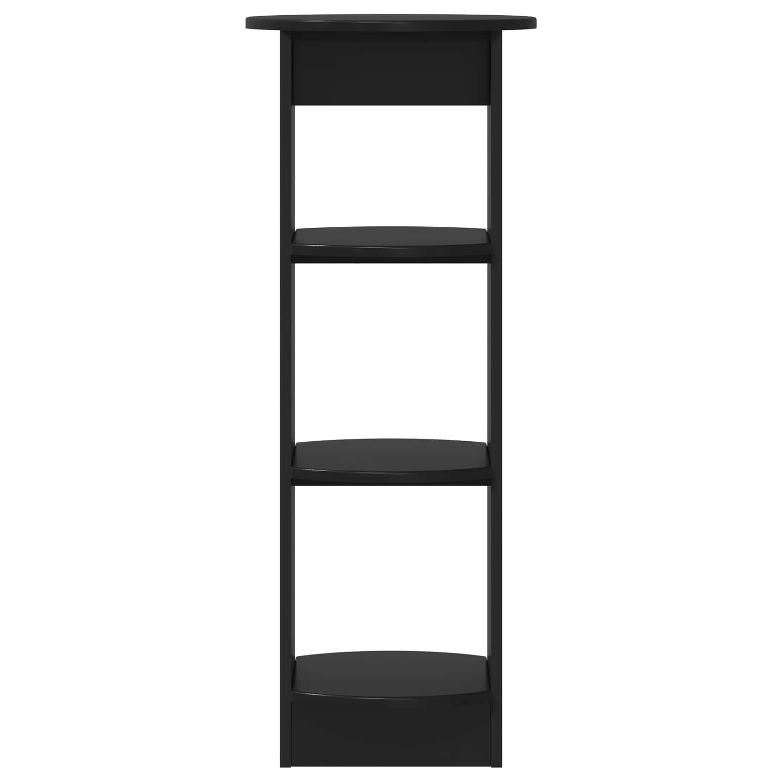 Mobile laterale Nero 40 x 40 x 100 cm Legno ingegnerizzato | homemem39