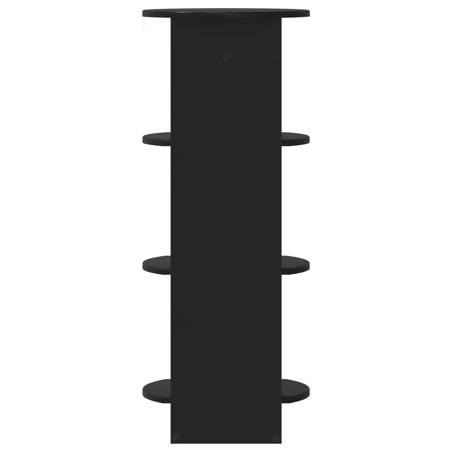 Mobile laterale Nero 40 x 40 x 100 cm Legno ingegnerizzato | homemem39