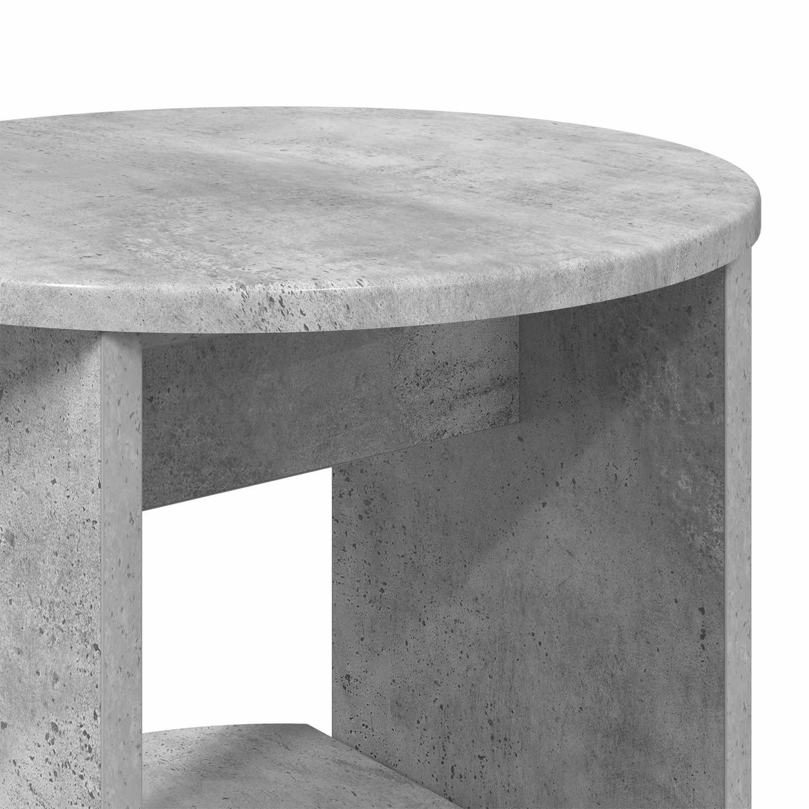 Mobile laterale Grigio Cemento 40 x 40 x 100 cm | homemem39