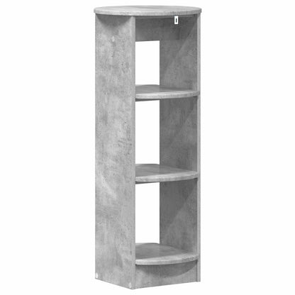 Mobile laterale Grigio Cemento 40 x 40 x 100 cm