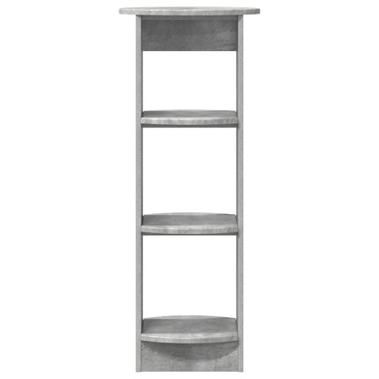 Mobile laterale Grigio Cemento 40 x 40 x 100 cm | homemem39