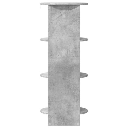 Mobile laterale Grigio Cemento 40 x 40 x 100 cm | homemem39