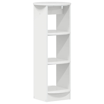 Mobile laterale Bianco Lucido 40 x 40 x 100 cm | homemem39