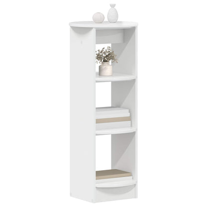 Mobile laterale Bianco Lucido 40 x 40 x 100 cm