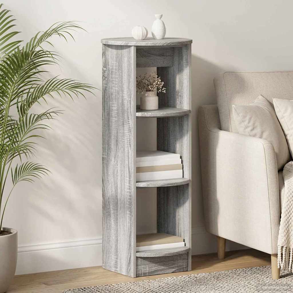 Mobile laterale Grigio Sonoma 40 x 40 x 100 cm | homemem39