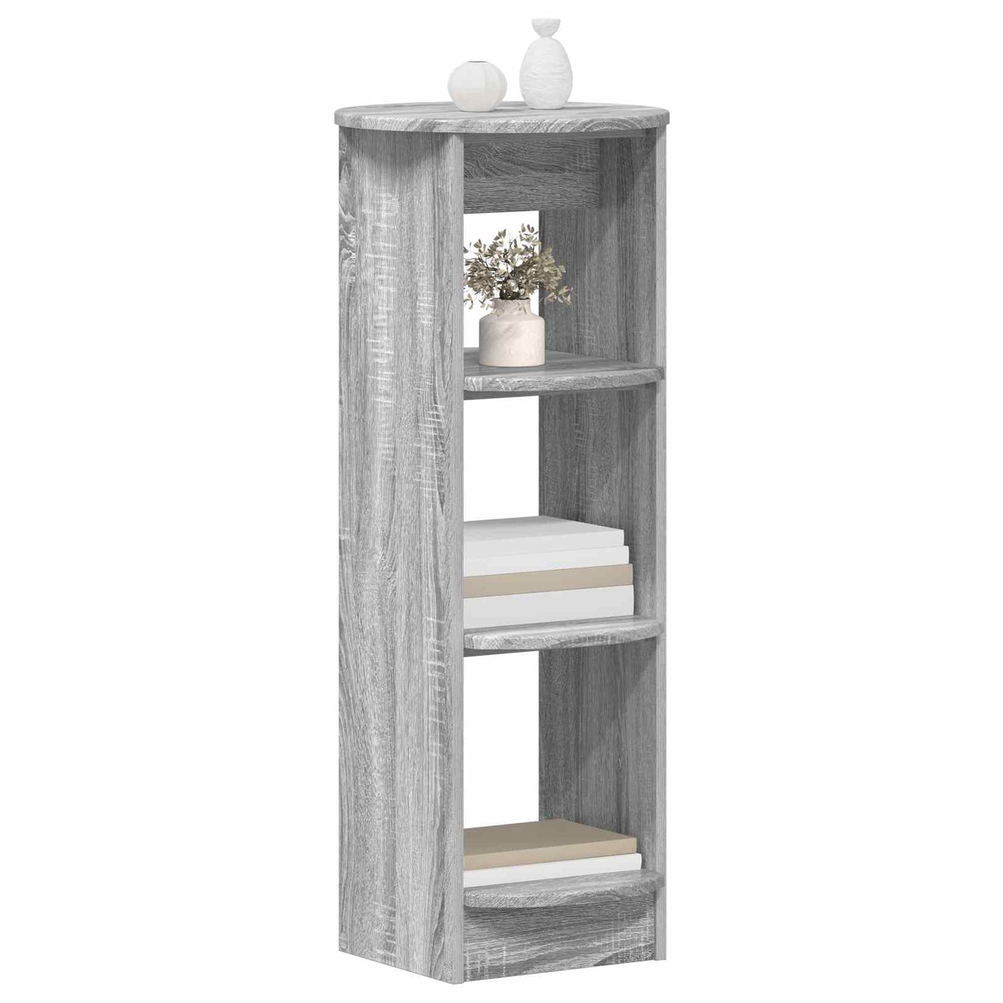 Mobile laterale Grigio Sonoma 40 x 40 x 100 cm | homemem39
