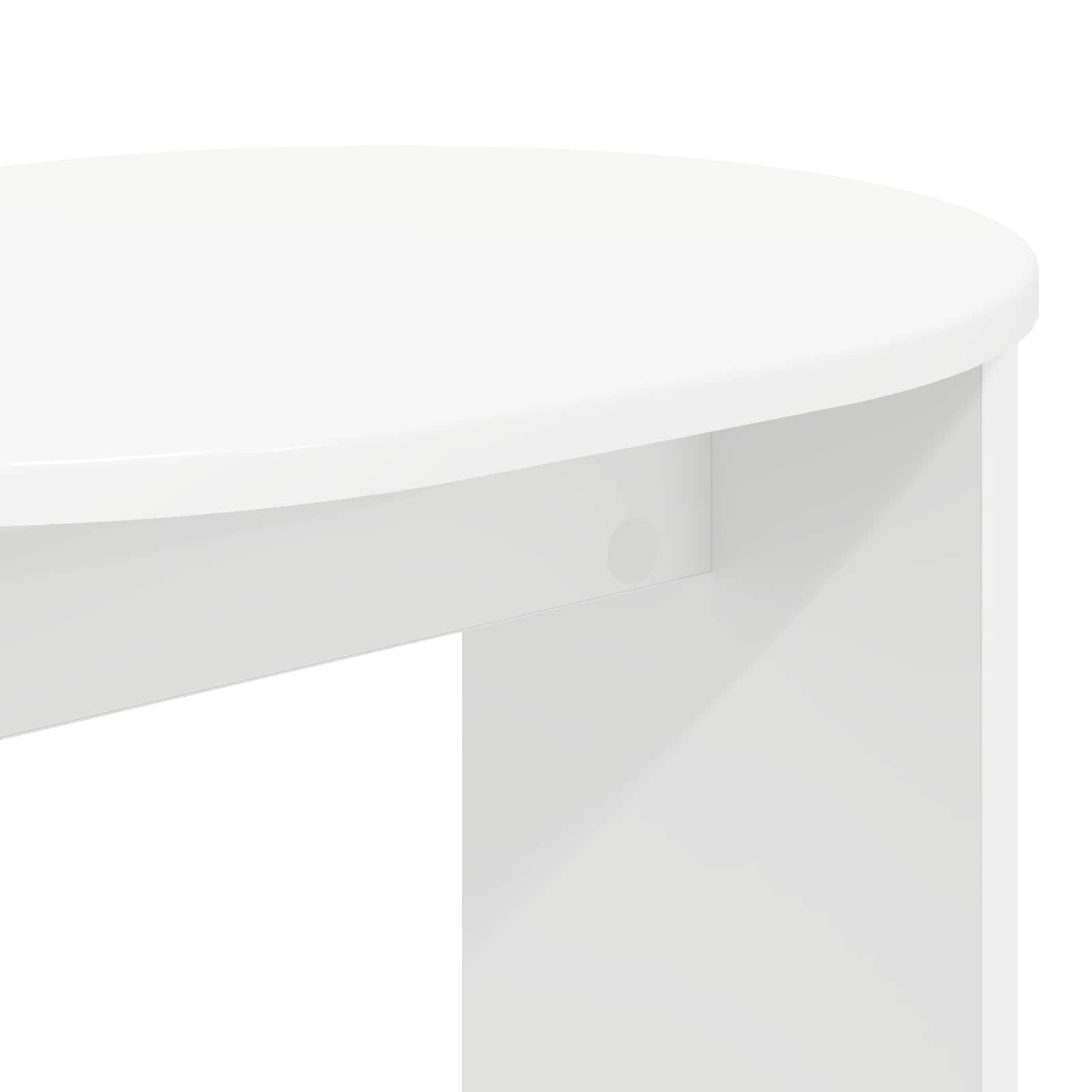 Tavolo laterale Bianco 50 x 39,5 x 55 cm Legno ingegnerizzato | homemem39