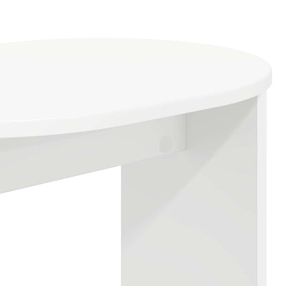 Tavolo laterale Bianco 50 x 39,5 x 55 cm Legno ingegnerizzato | homemem39