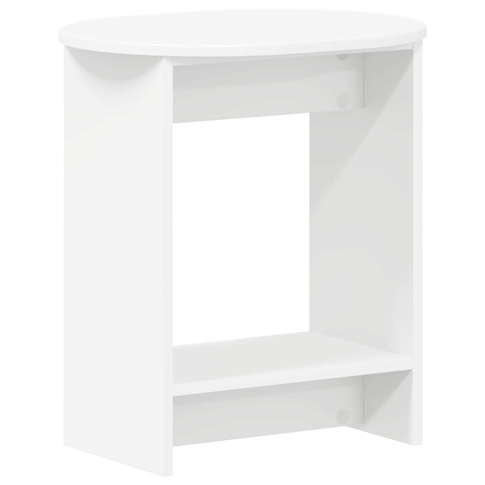 Tavolo laterale Bianco 50 x 39,5 x 55 cm Legno ingegnerizzato | homemem39