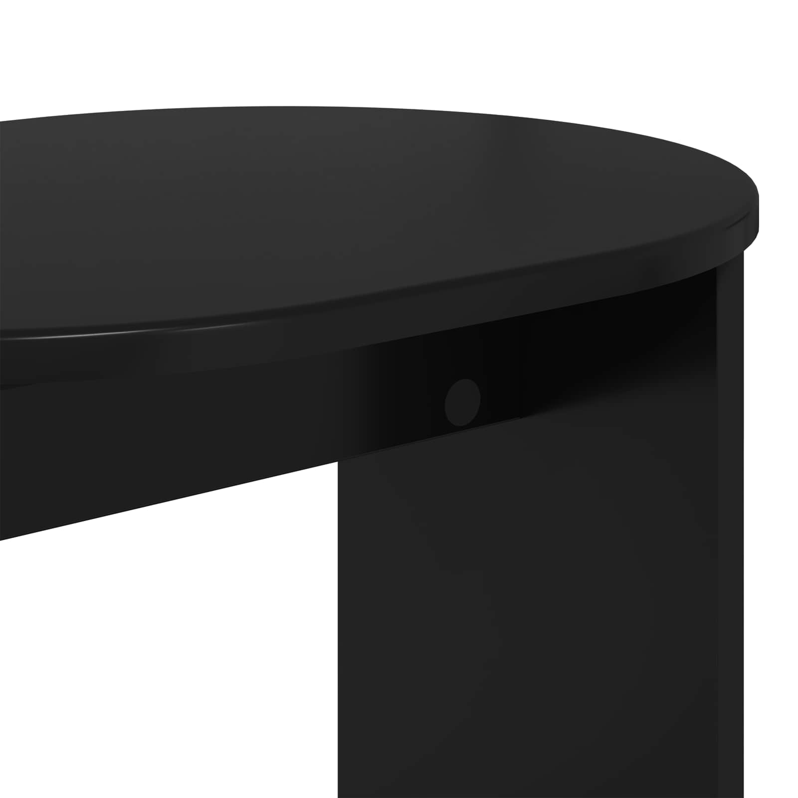 Tavolo laterale Nero 50 x 39,5 x 55 cm Legno ingegnerizzato | homemem39
