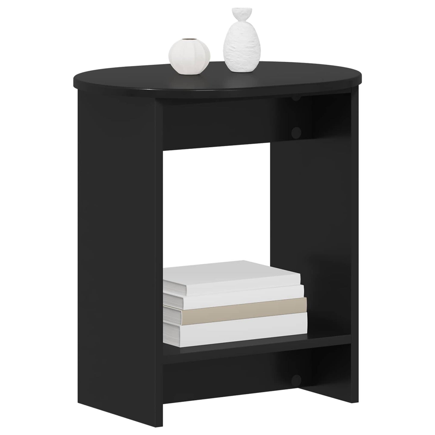 Tavolo laterale Nero 50 x 39,5 x 55 cm Legno ingegnerizzato | homemem39