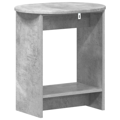 Tavolo laterale Grigio Cemento 50 x 39,5 x 55 cm | homemem39