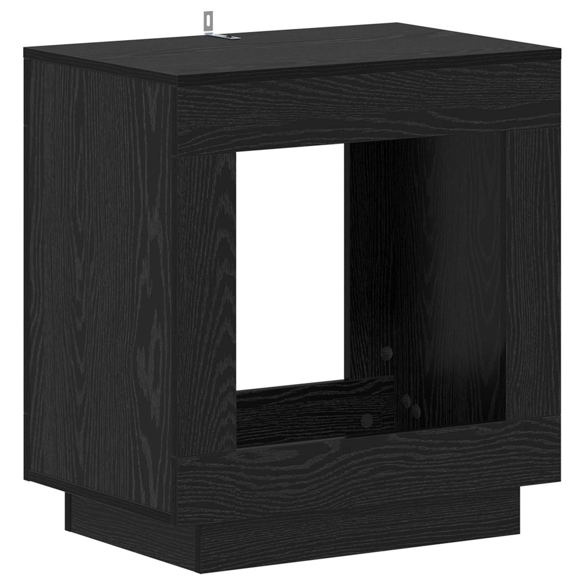 Tavolo laterale Rovere Nero 60 x 40 x 65 cm
