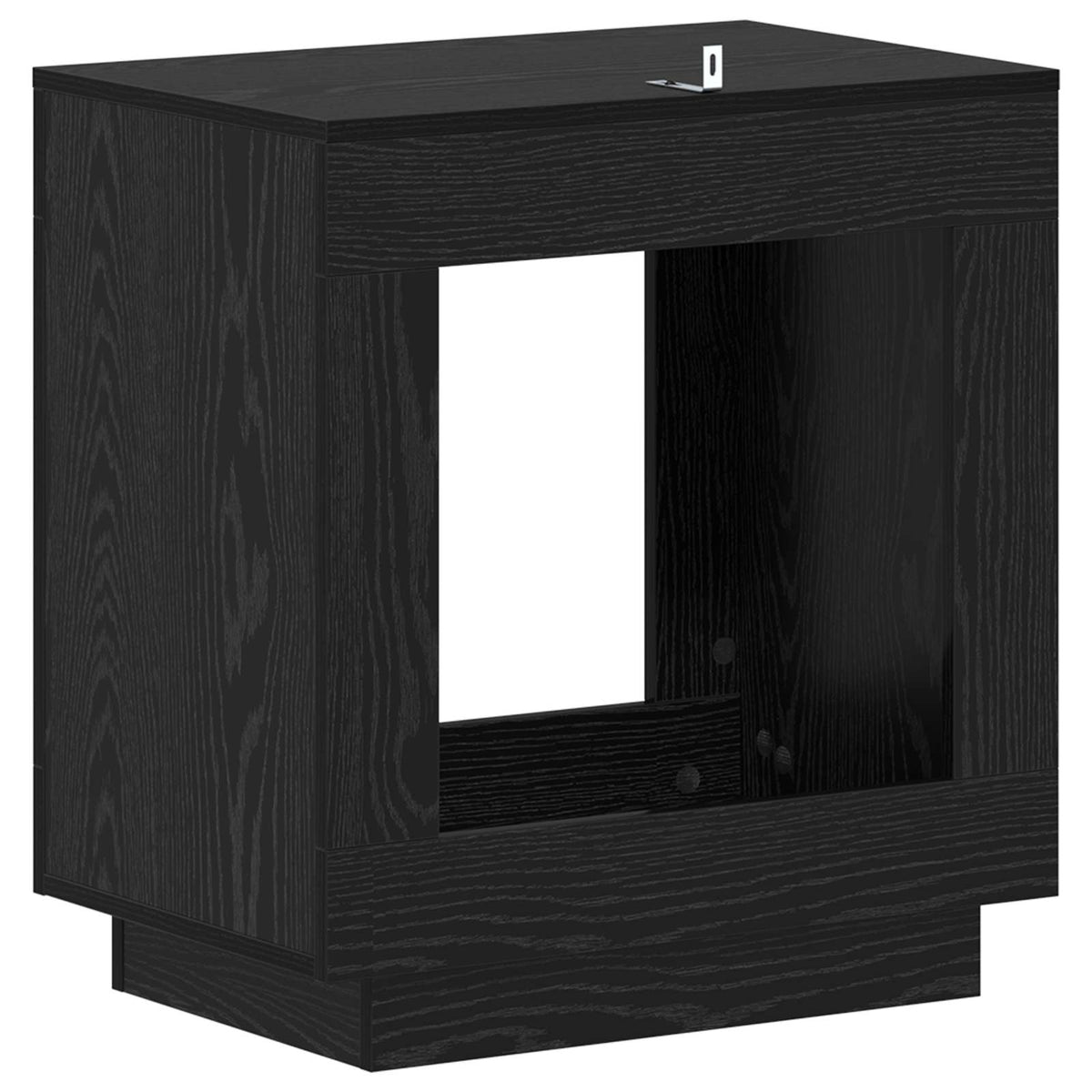 Tavolo laterale Rovere Nero 60 x 40 x 65 cm