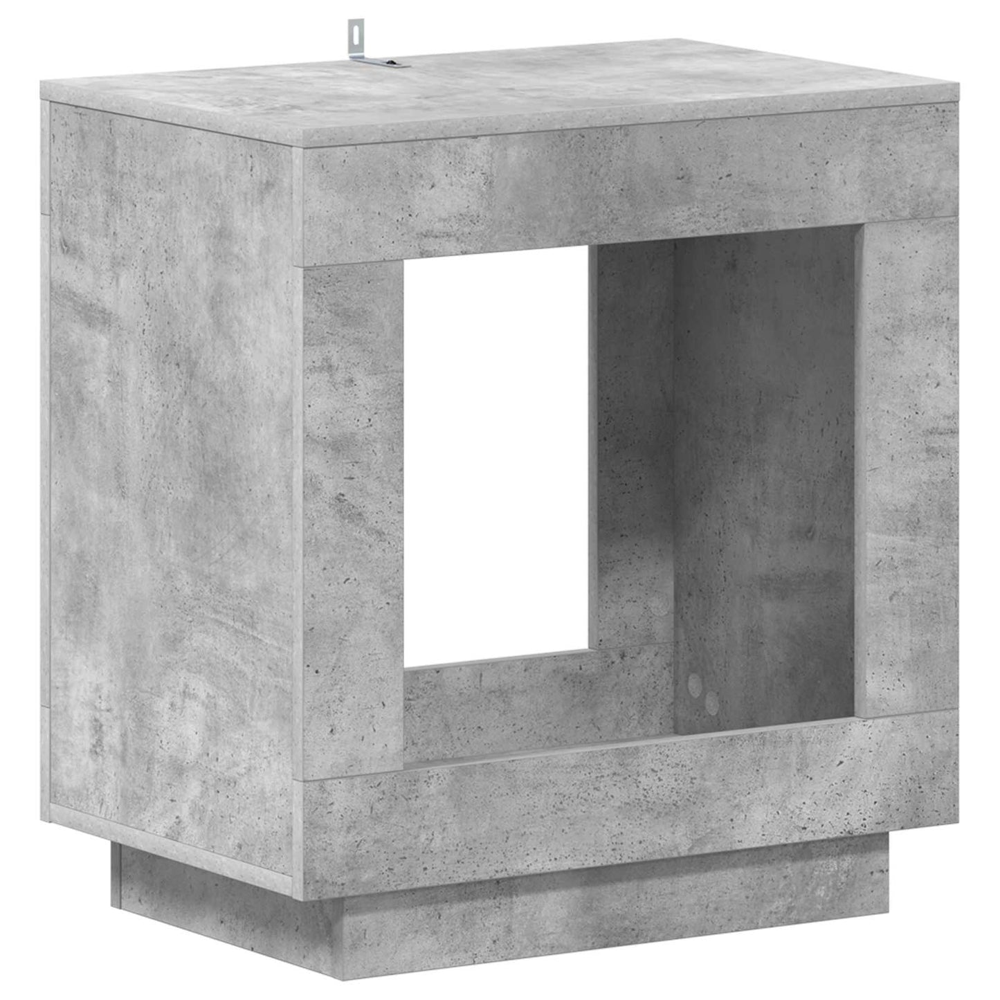 Tavolo laterale Grigio Cemento 60 x 40 x 65 cm | homemem39