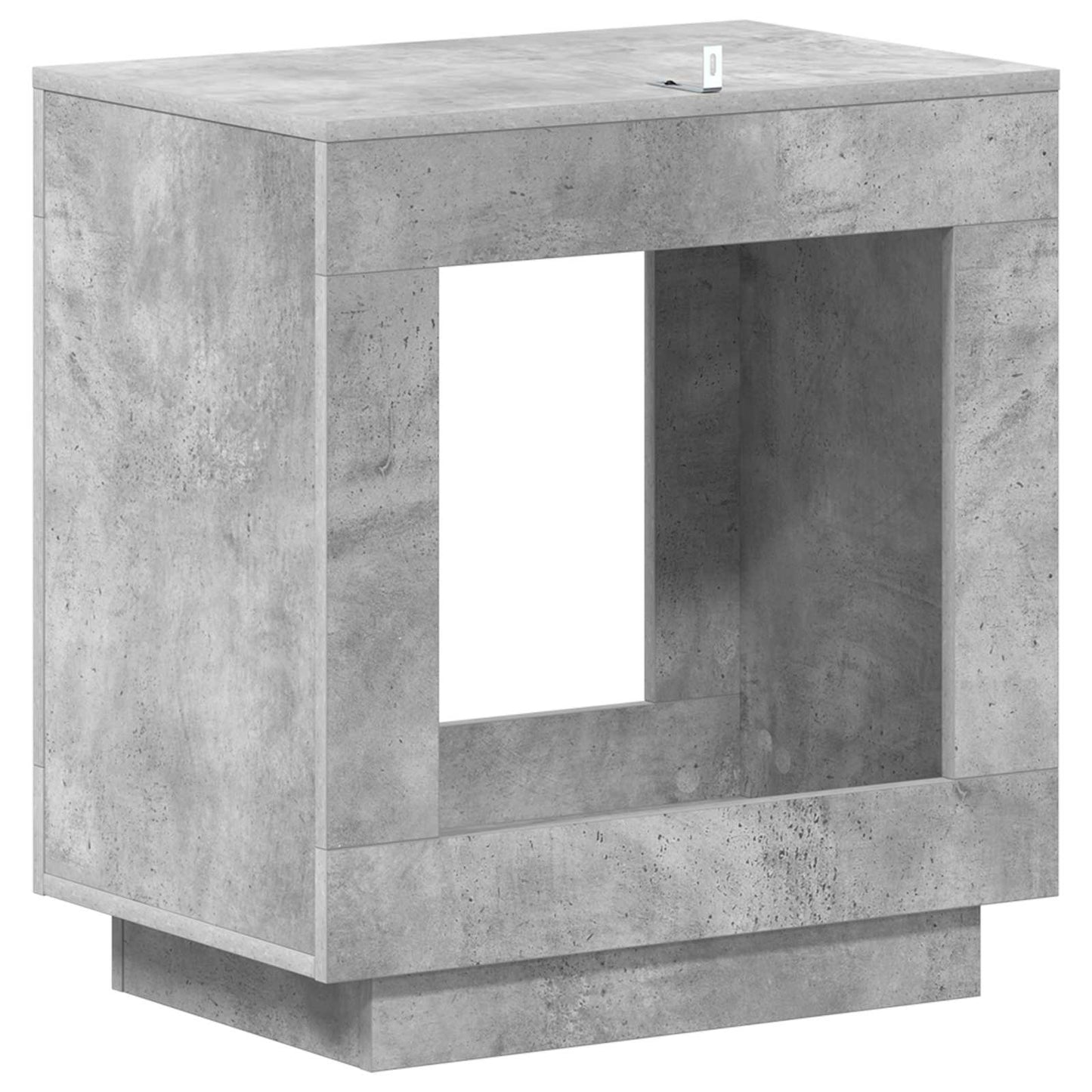 Tavolo laterale Grigio Cemento 60 x 40 x 65 cm | homemem39