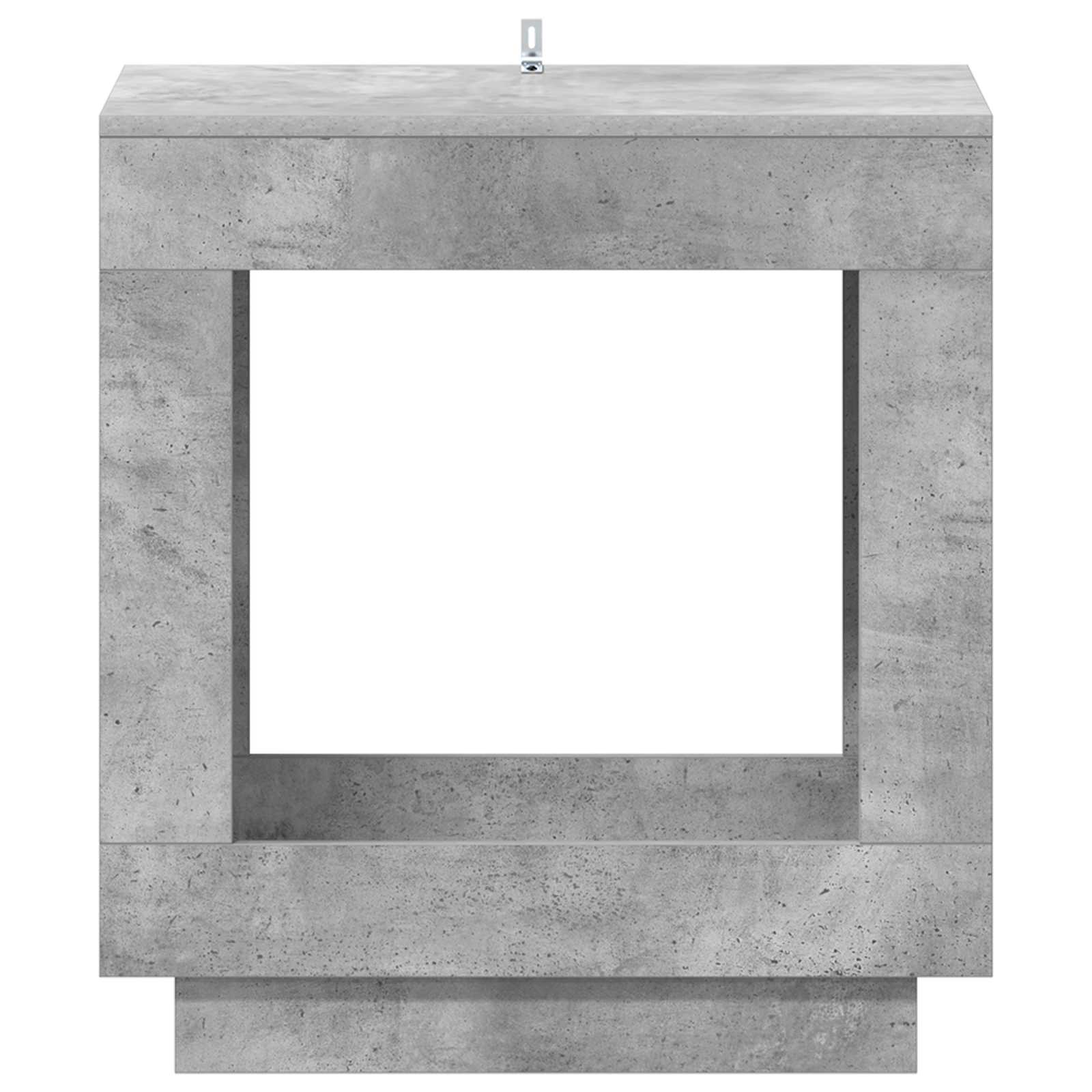 Tavolo laterale Grigio Cemento 60 x 40 x 65 cm | homemem39