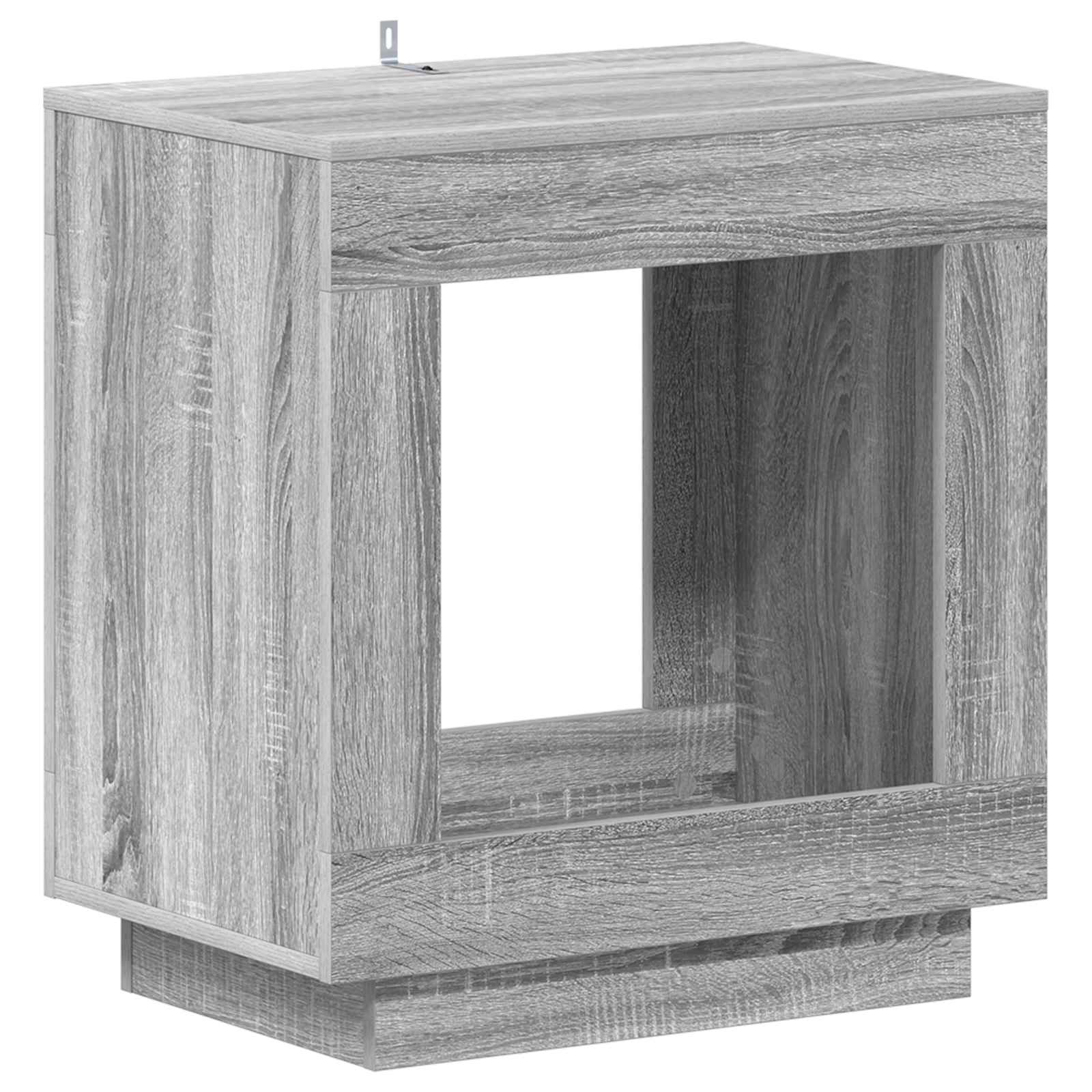 Tavolo laterale Grigio Sonoma 60 x 40 x 65 cm | homemem39